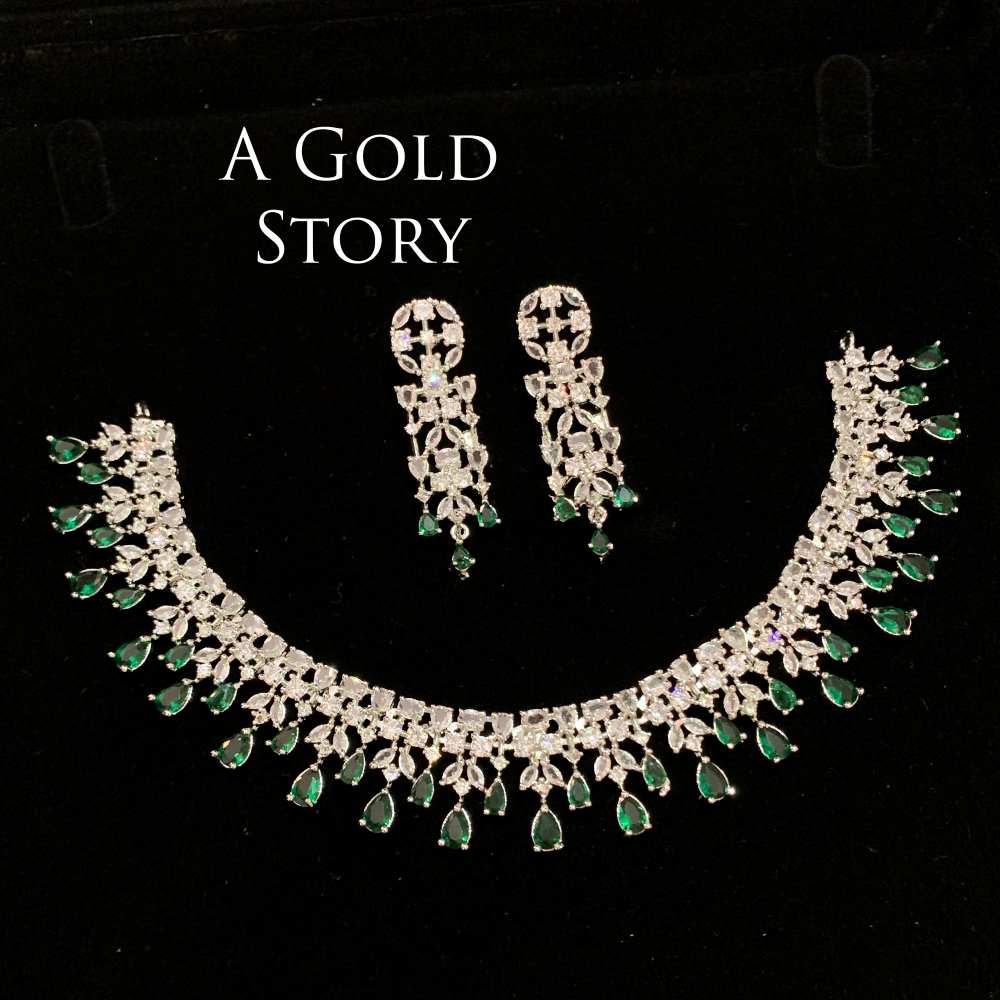 DAANIA SET EMERALD GREEN