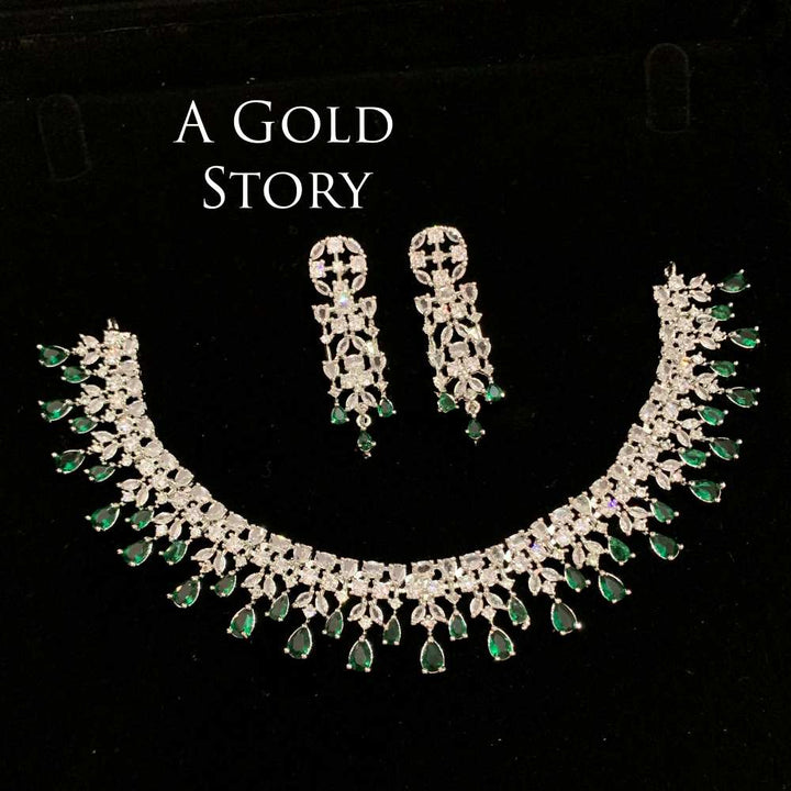 DAANIA SET EMERALD GREEN