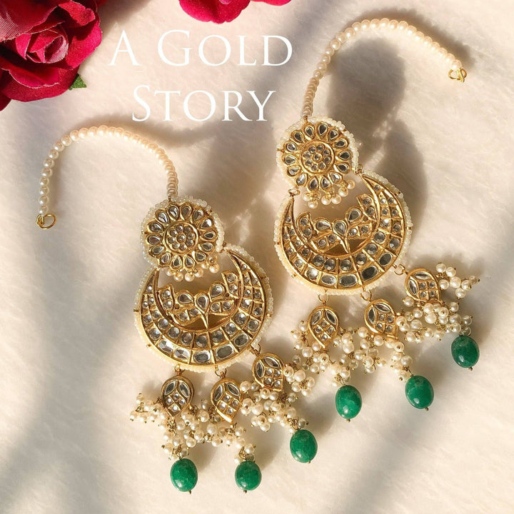 AARZOO EARRINGS AND TIKKA