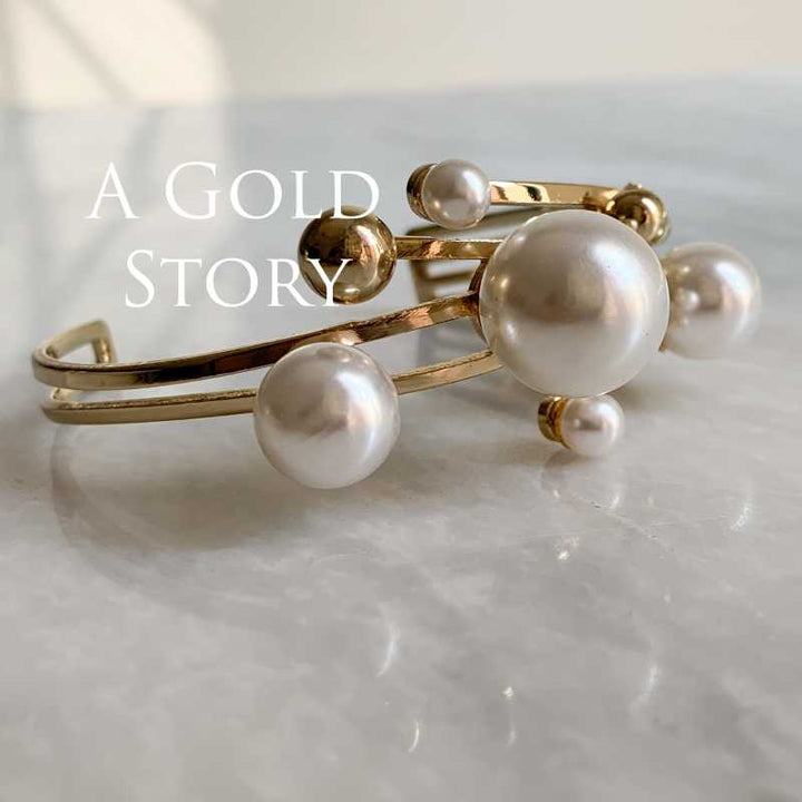 OLIVIA PEARL RING & BRACELTE SET