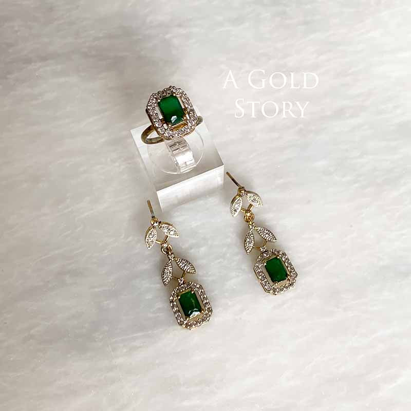 MIRAL CHOKER SET GREEN