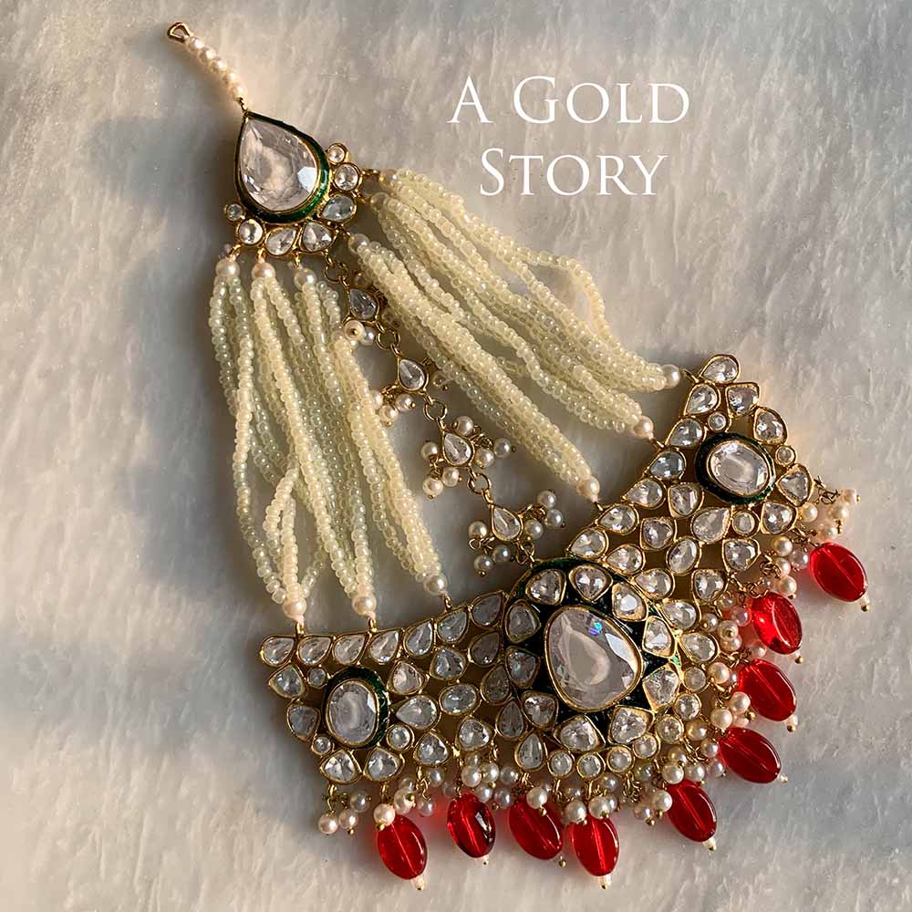 AAFIRA KUNDAN POLKI BRIDAL SET