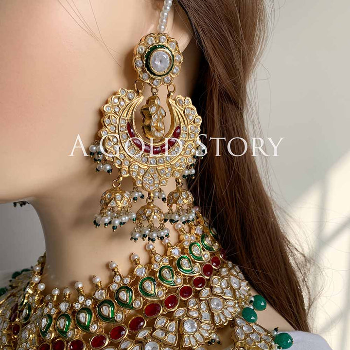ARJUMAND KUNDAN POLKI BRIDAL SET