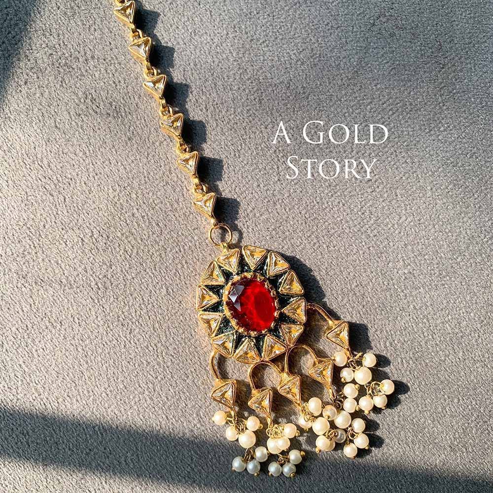 ANAYA BRIDAL SET RED
