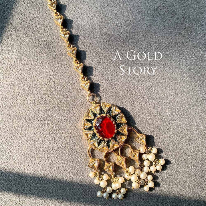 ANAYA BRIDAL SET RED