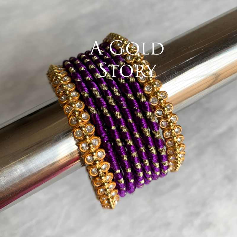 ALEENA BABY BANGLES PURPLE