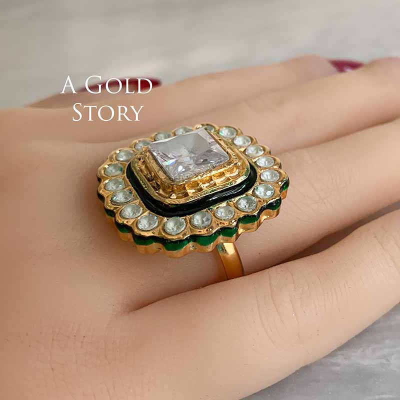 ANEESA KUNDAN RING