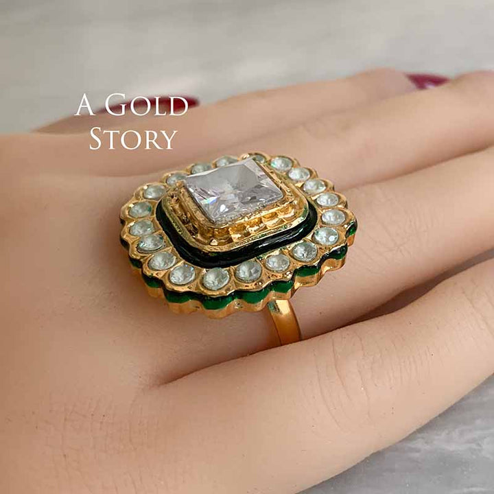 ANEESA KUNDAN RING