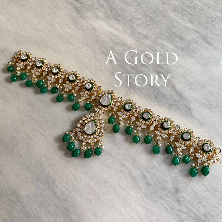 ZEENAT KUNDAN POLKI BRIDAL SET