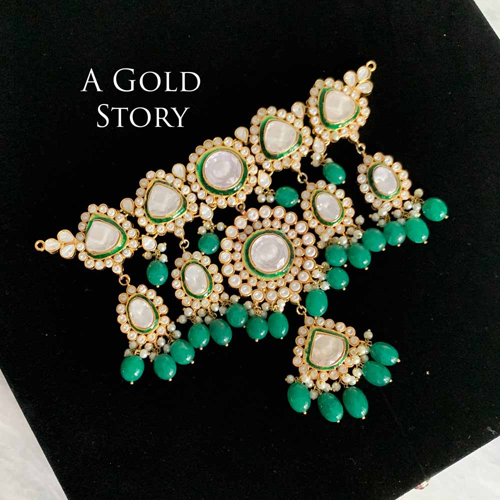 ZEENAT KUNDAN POLKI BRIDAL SET