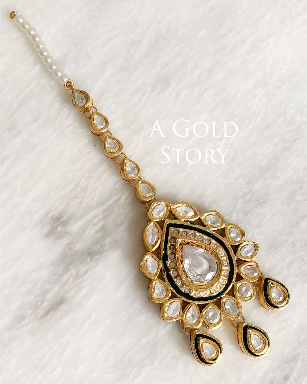 MAHIRA KUNDAN POLKI BRIDAL SET