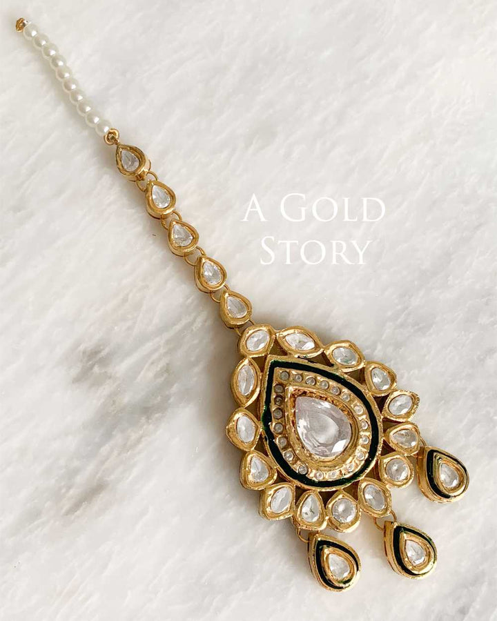 MAHIRA KUNDAN POLKI BRIDAL SET