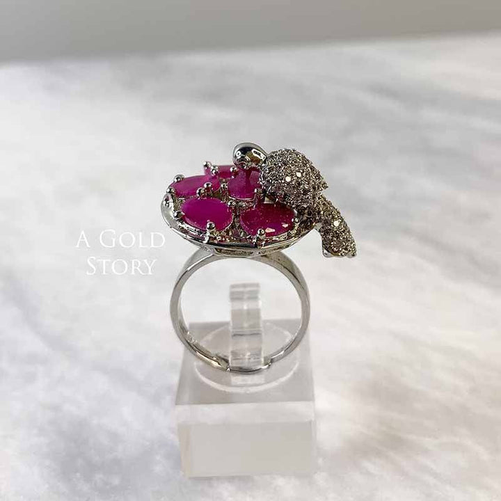 BIRD RING MAGENTA