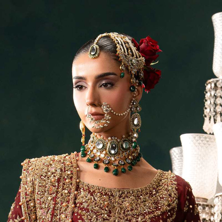 ADORINA BRIDAL POLKI SET