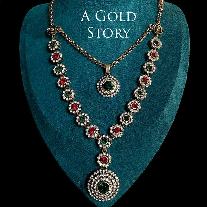 ELECTRA NECKLACE GREEN