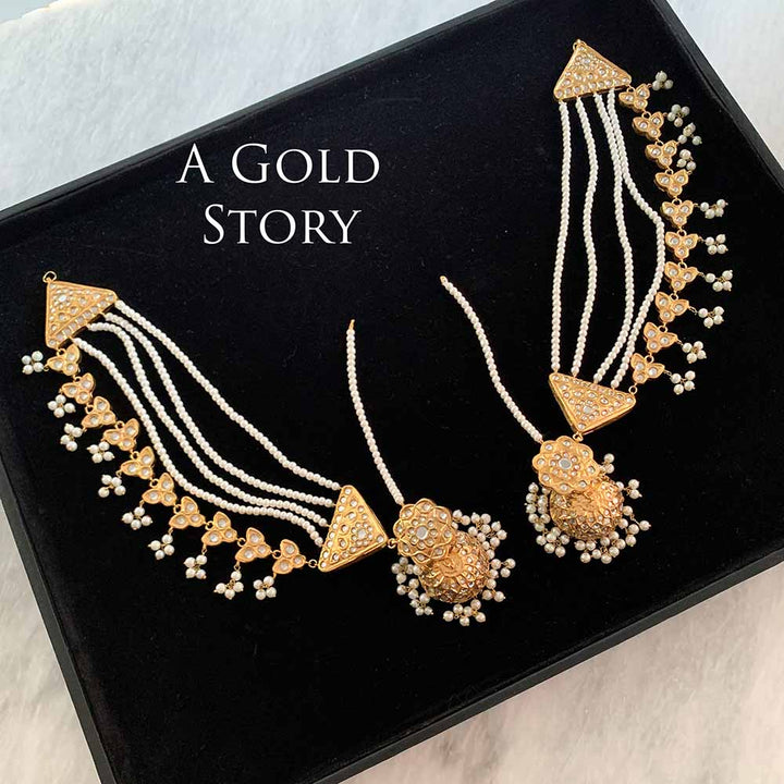 AFSANA JHUMKAY AND TIKKA SET