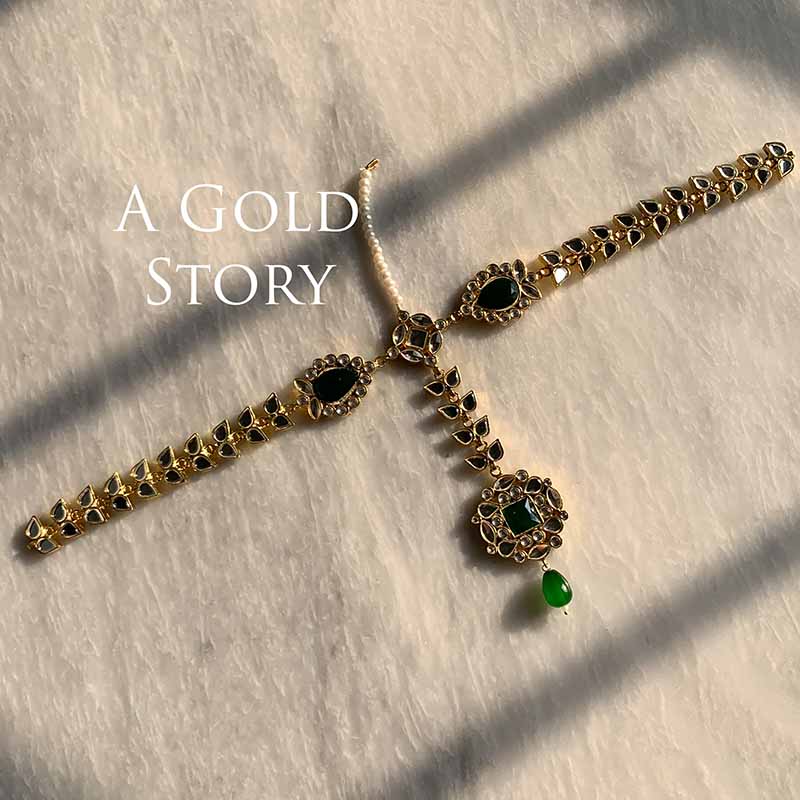 LARAIB SHEESHPHOOL GREEN