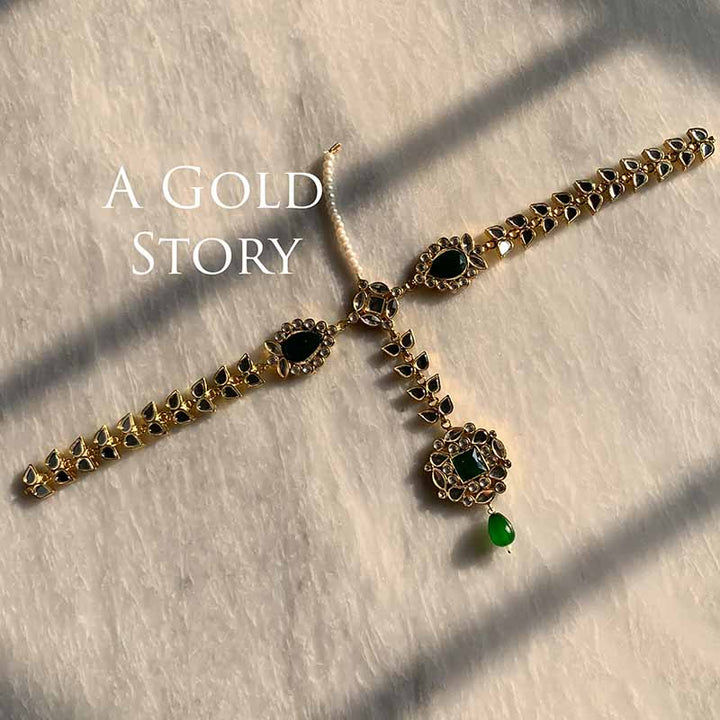 LARAIB SHEESHPHOOL GREEN