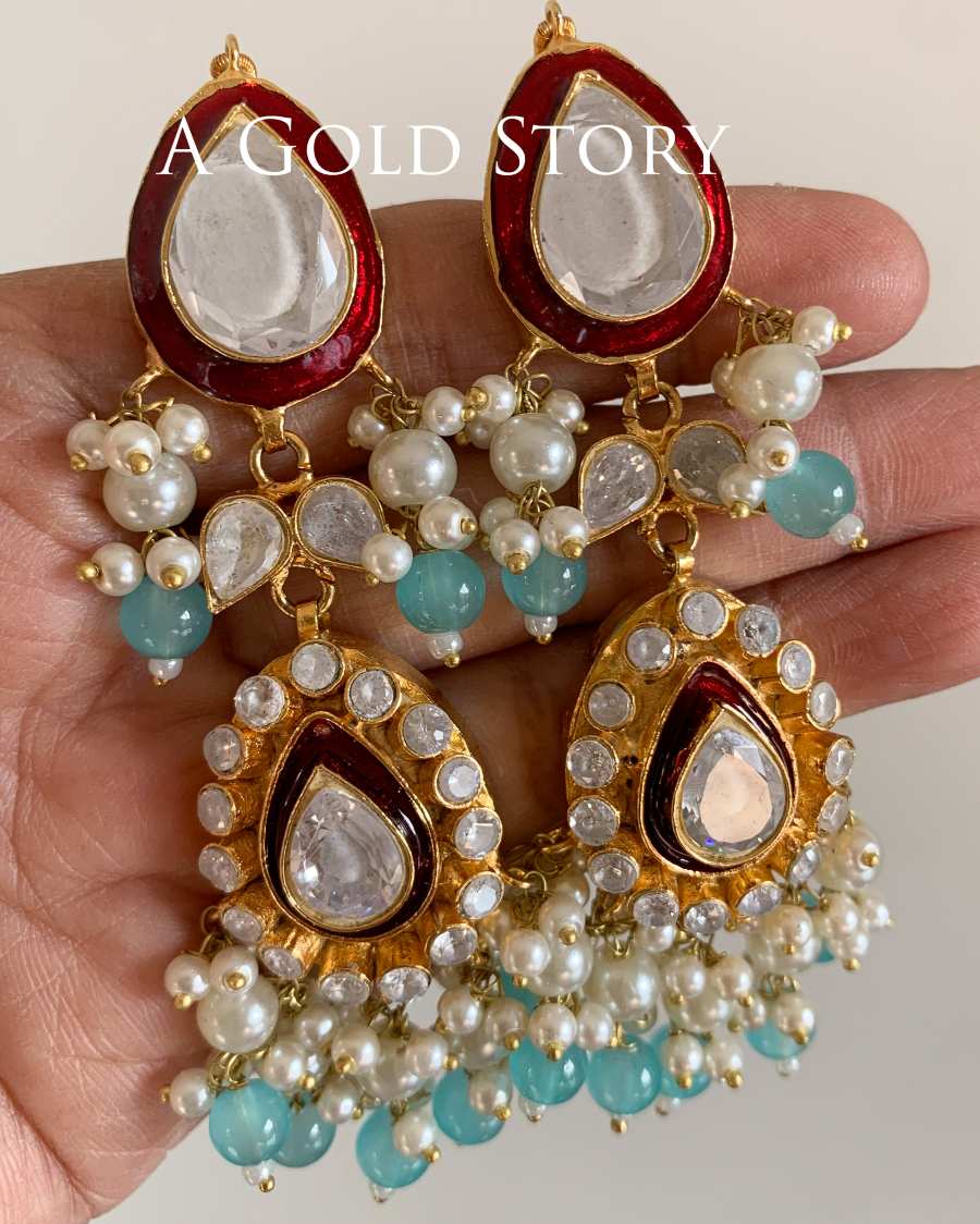 MAHI KUNDAN POLKI BRIDAL SET