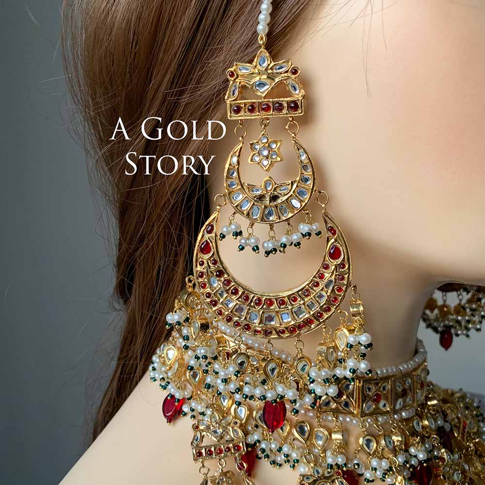 MAHA RANI KUNDAN POLKI BRIDAL SET