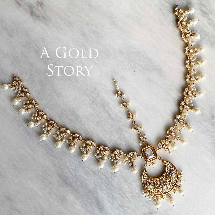 MAHIRA KUNDAN BRIDAL SET