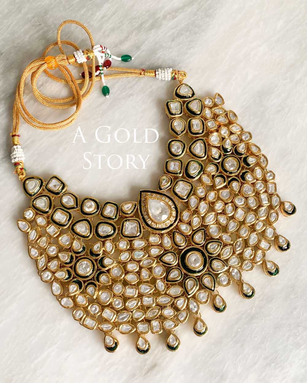 MAHIRA KUNDAN POLKI BRIDAL SET