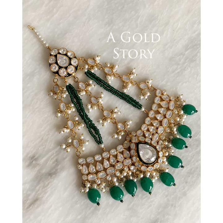 RANI JAAN KUNDAN POLKI BRIDAL SET
