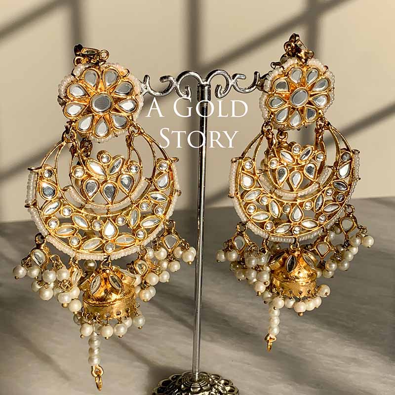 DARIA KUNDAN EARRINGS & TIKKA