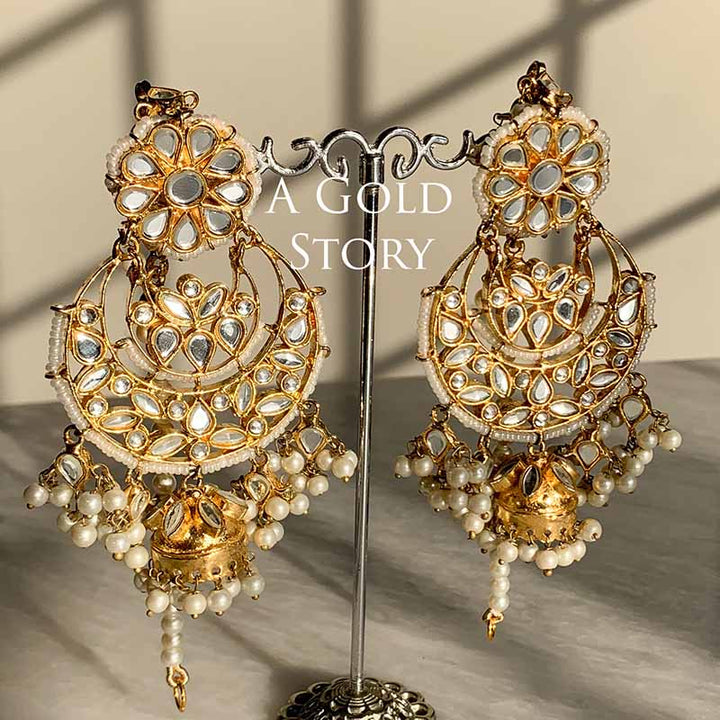 DARIA KUNDAN EARRINGS & TIKKA