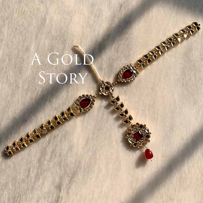 LARAIB SHEESHPHOOL RED