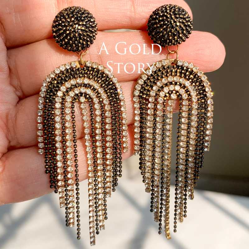 CHROMA EARRINGS BLACK