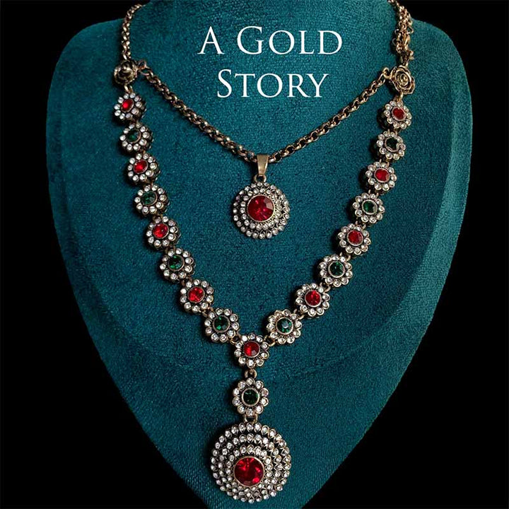 ELECTRA NECKLACE RED
