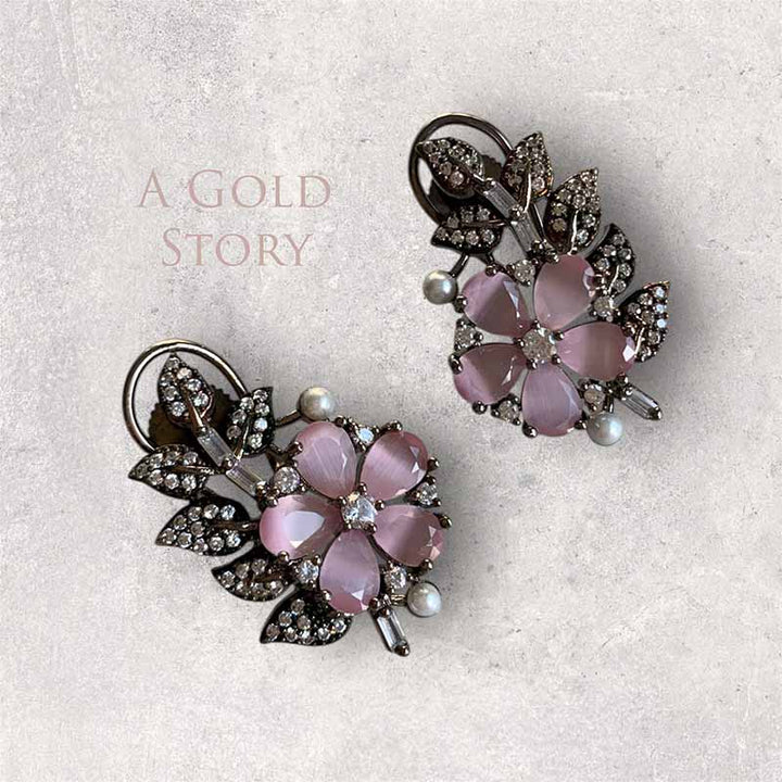 DIANA EARRINGS PINK