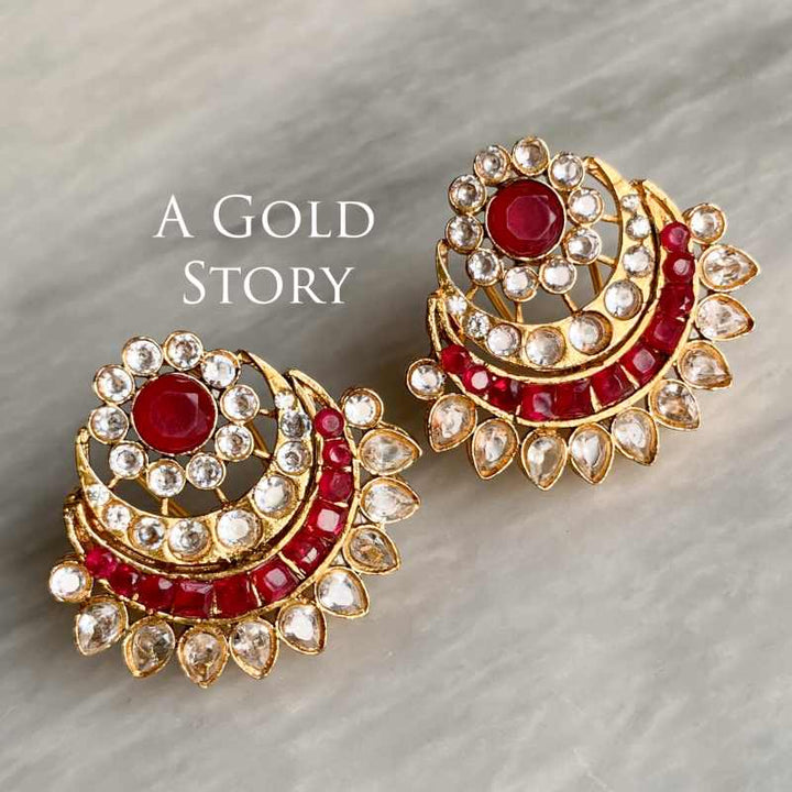 NABIHA EARRINGS HOT PINK