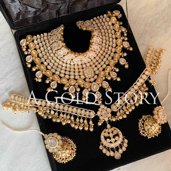 ANDALAH BRIDAL KUNDAN POLKI SET