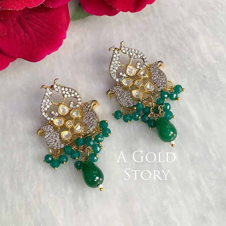 SAWATI CHOKER SET GREEN