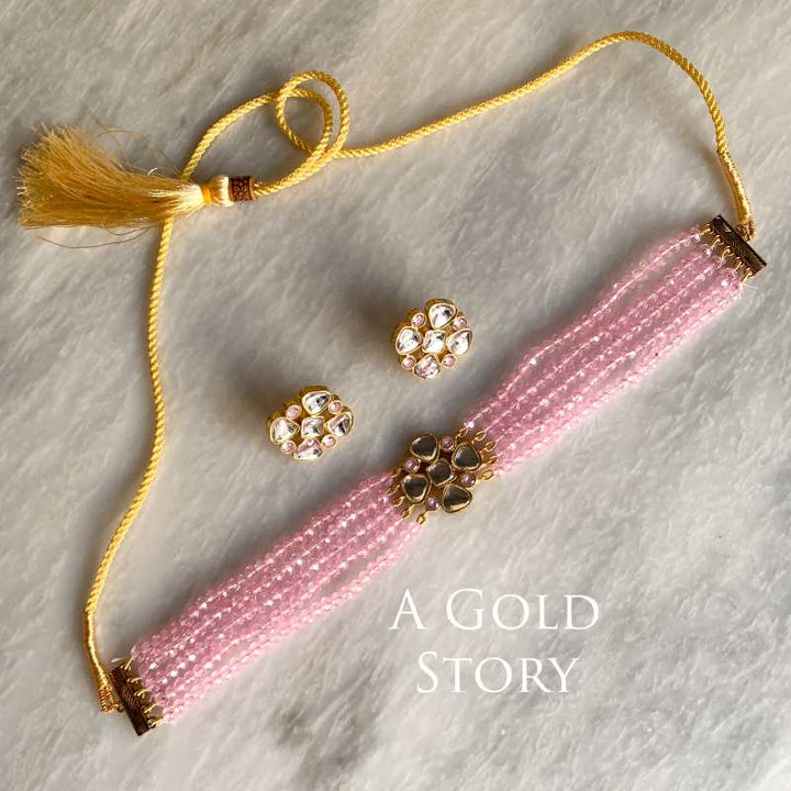 GHALIB SET BABY PINK