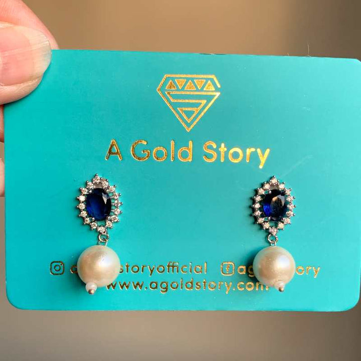 MELODY EARRINGS BLUE