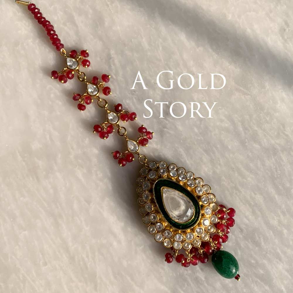 KHUSHBOO KUNDAN POLKI BRIDAL SET