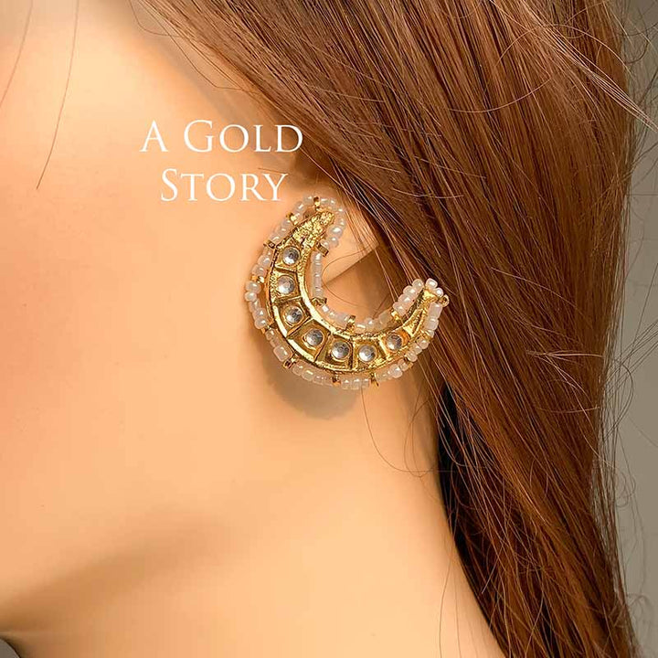 CHAAND KUNDAN STUDS