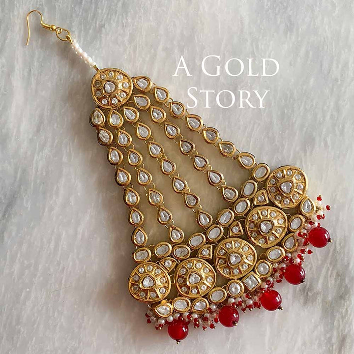 ALISHBA BRIDAL POLKI KUNDAN SET