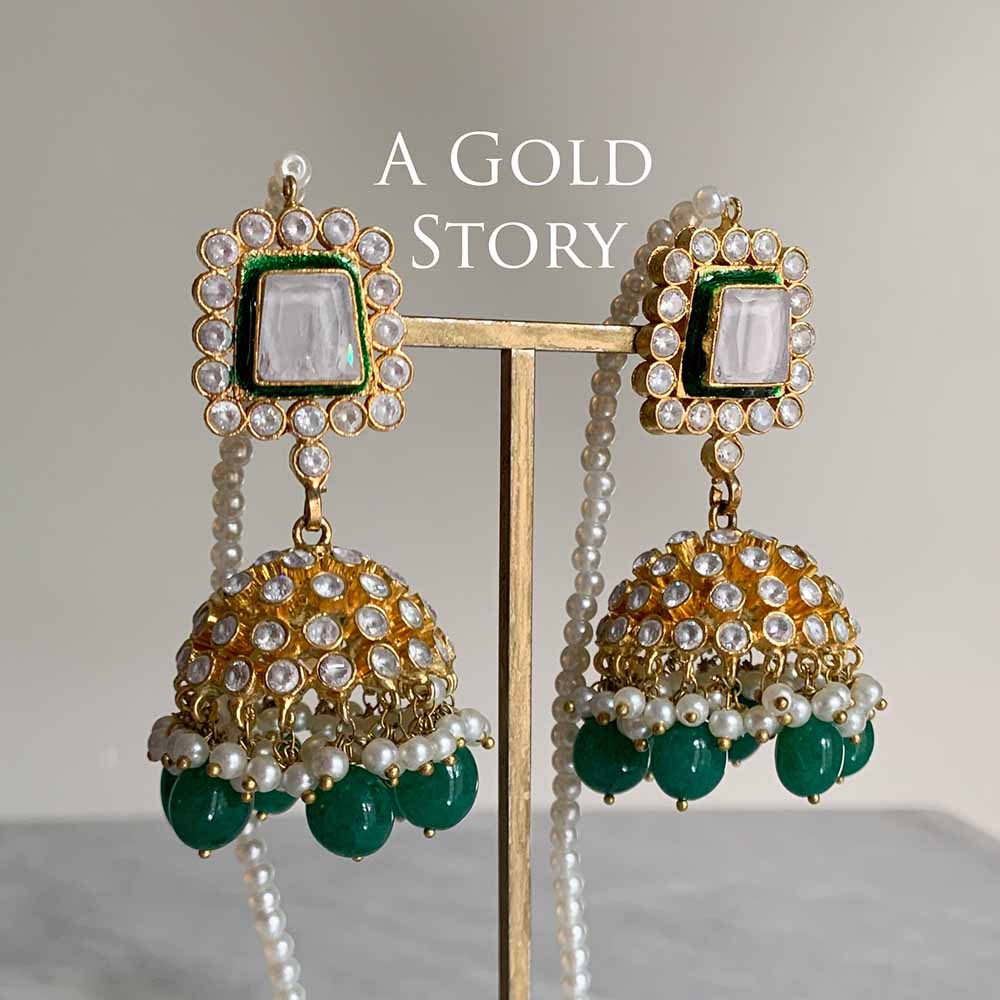 ZEENAT KUNDAN POLKI BRIDAL SET