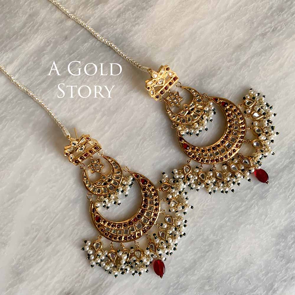 MAHA RANI KUNDAN POLKI BRIDAL SET