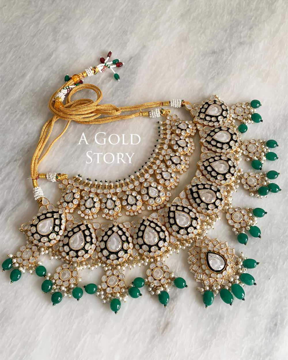 RANI JAAN KUNDAN POLKI BRIDAL SET