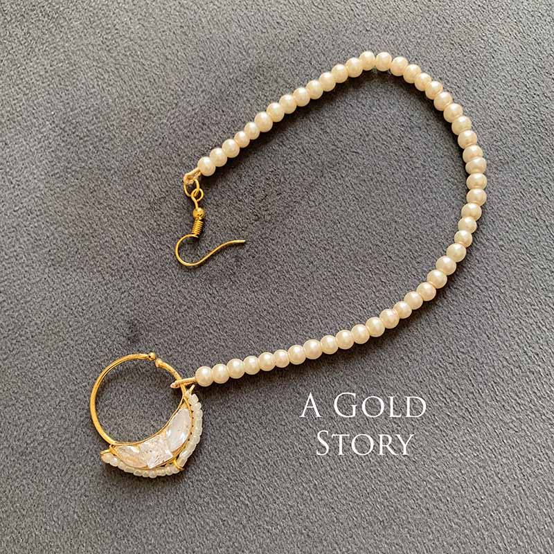 ANISHA KUNDAN ZIRCON NOSERING