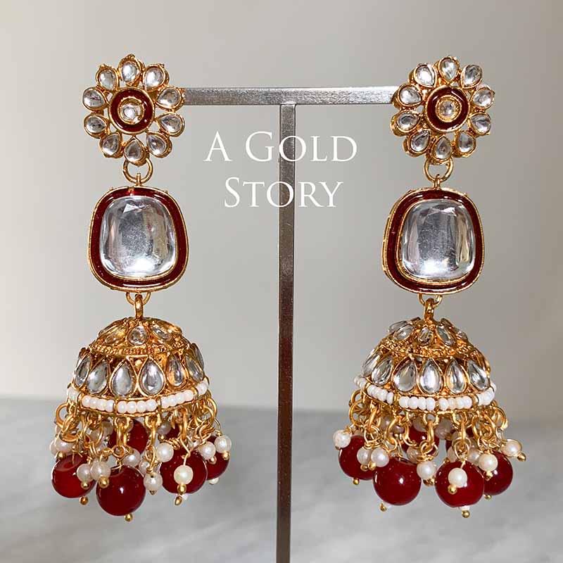 MEHAR MAALA SET MAROON