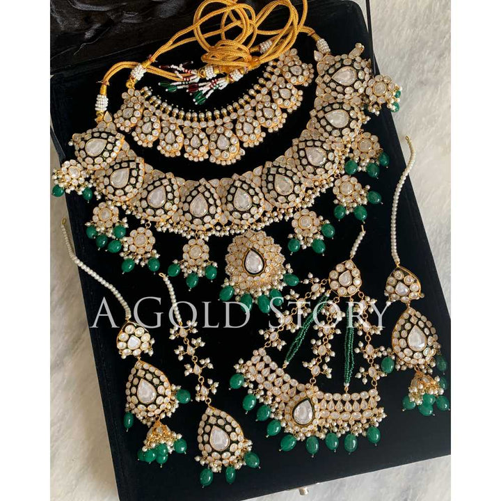 RANI JAAN KUNDAN POLKI BRIDAL SET