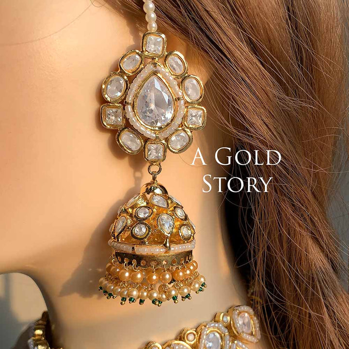 ANDALAH BRIDAL KUNDAN POLKI SET