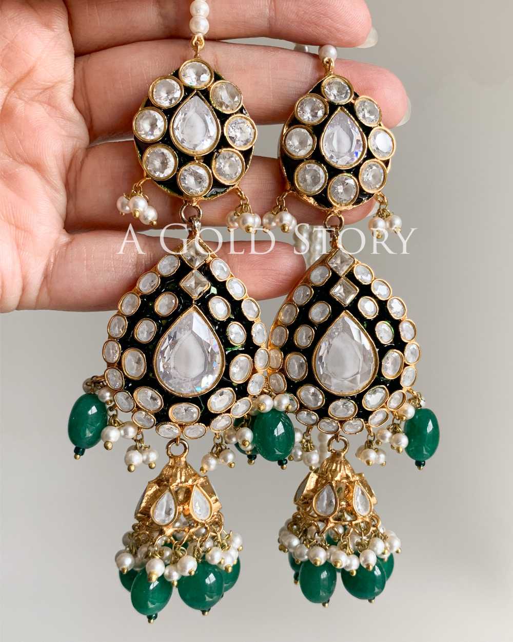 RANI JAAN KUNDAN POLKI BRIDAL SET