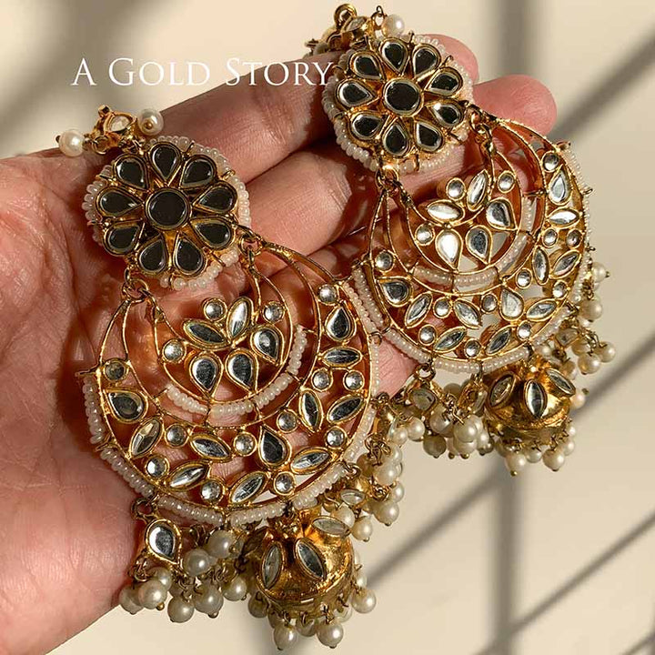 DARIA KUNDAN EARRINGS & TIKKA